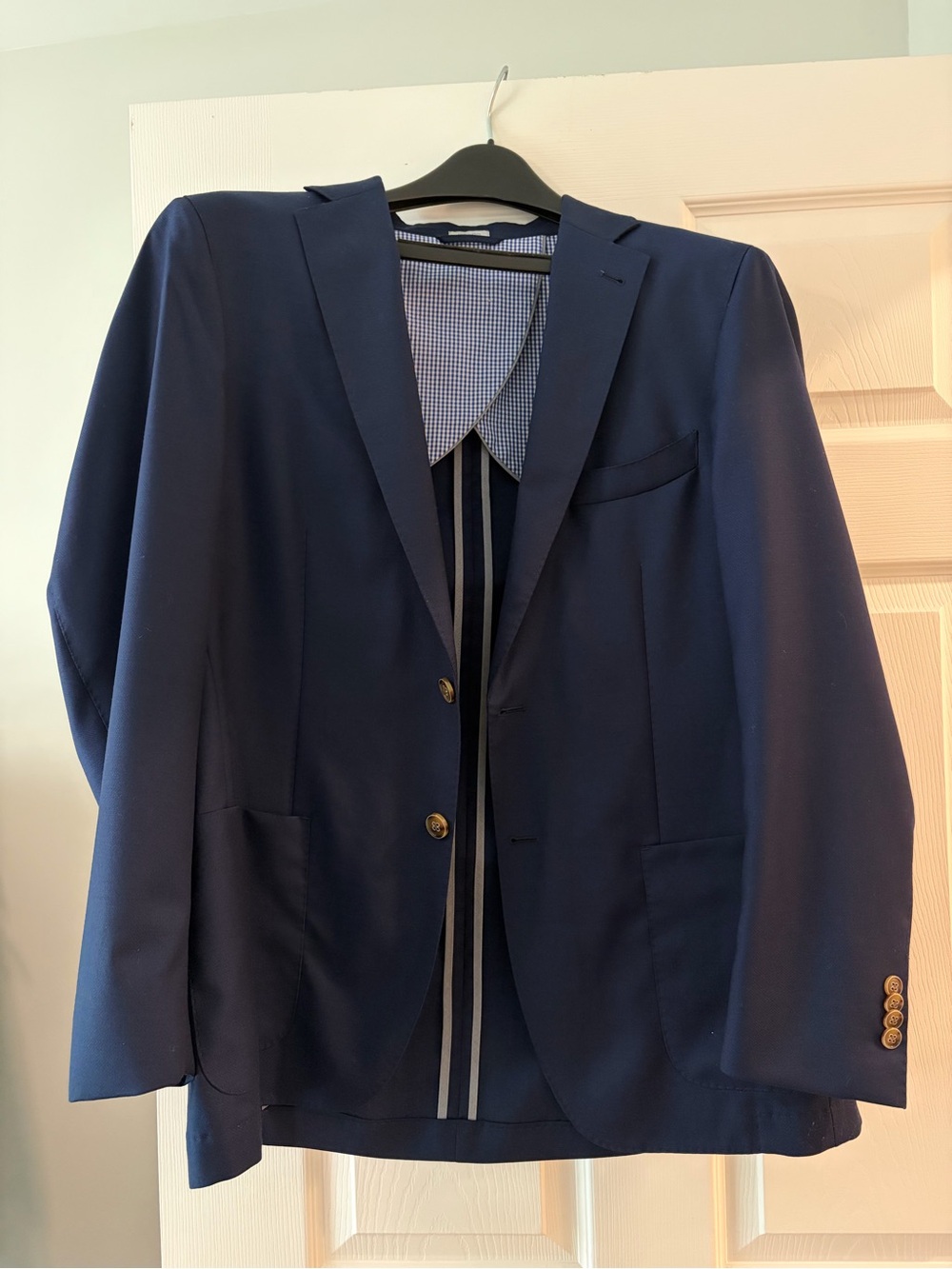 Peter Millar Navy Sport Coat - Two-Button Blazer